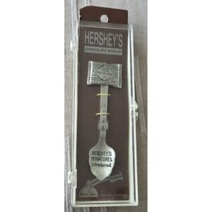Collectors Spoon Hersheys Chocolate‎ Miniatures 1939 Pewter